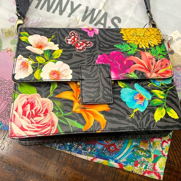 JOHNNY WAS Blooming Breeze Envelope Bag - Picture 7 of 16